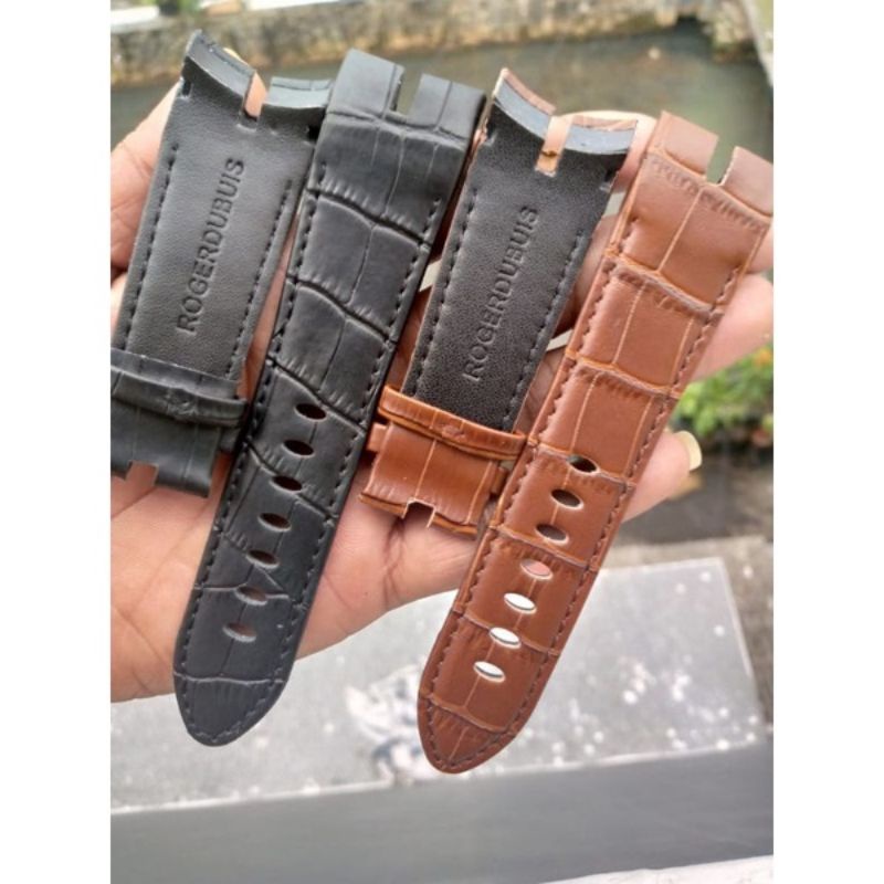 strap tali kulit jam tangan Roger dubuis RD strap jam tangan ROGER DUBUIS