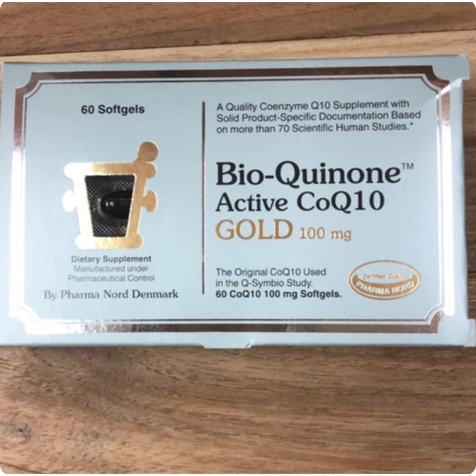 Pharma Nord Bio-Quinone Active Q10 Gold supplement 100mg, 60s