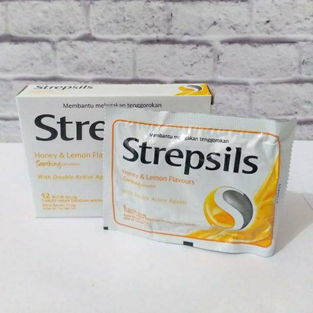 STREPSILS ISI 12 BUTIR MELEGAKAN TENGGOROKAN ORIGINAL, MENTHOL COOL, HONEY LEMON