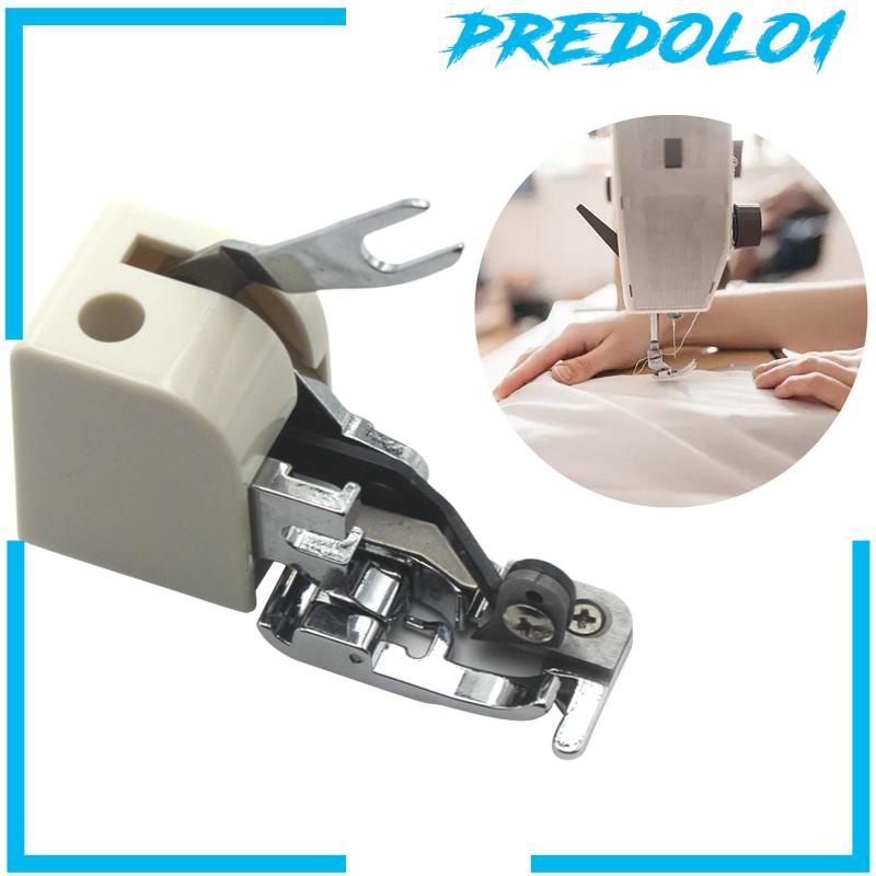 [PREDOLO1] Domestic Sewing Machine Side Cutter Overlock Presser Foot Attachment Tool