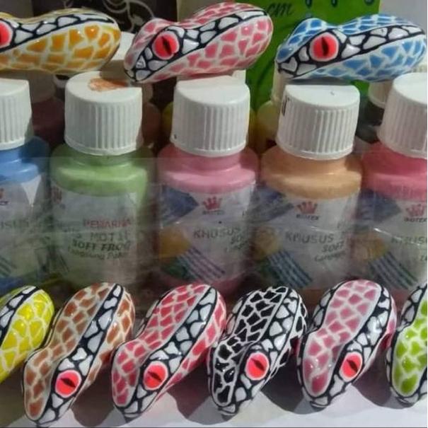 

[KODE QNND0] Cat Khusus Motif Paket 2 ( 6 warna )