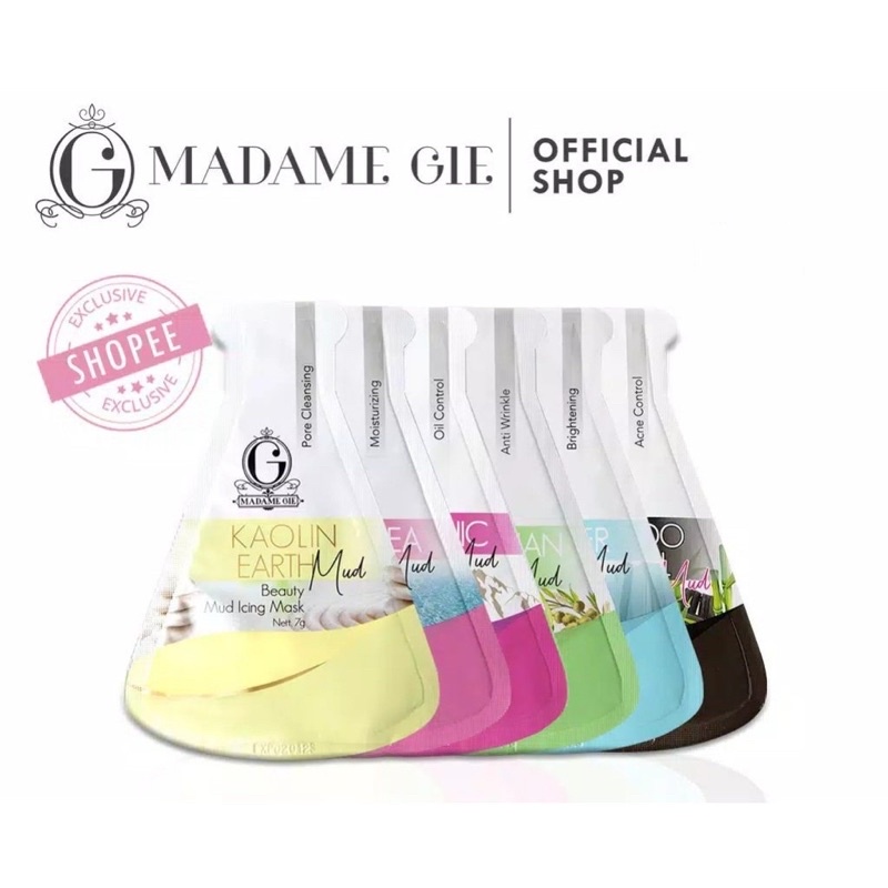 MADAME GIE BEAUTY MUD ICING MASK 6VARIAN