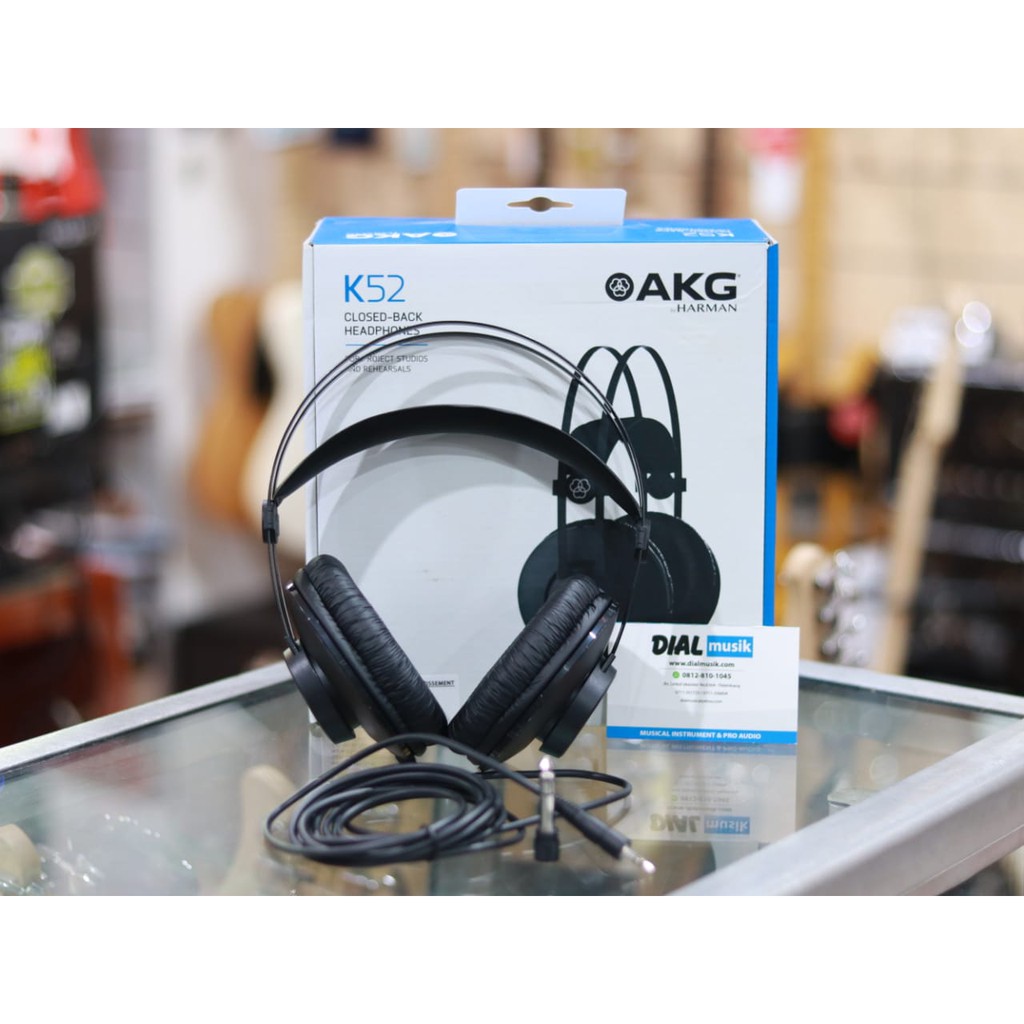 AKG K52 Monitoring Headphone Original - AKG K-52 Headphone Recording