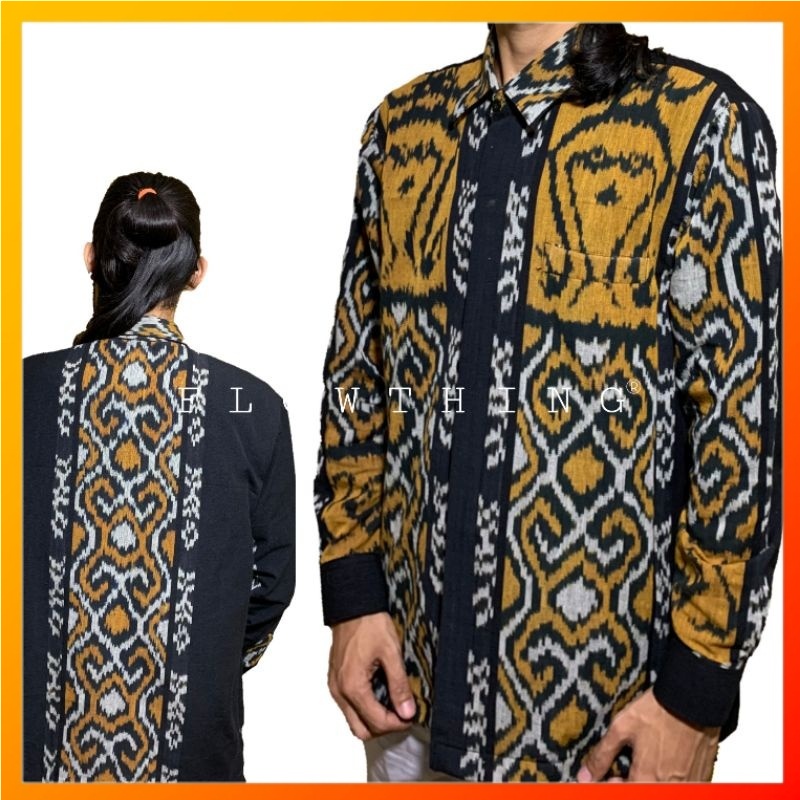 kemeja tenun pria  kemeja tenun etnik  baju tenun casual baju tenun pria casual baju tenun etnik