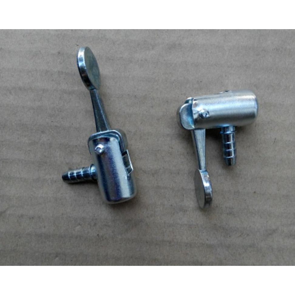 Cop Pompa Ban Sepeda dan Motor (Alloy +Besi).