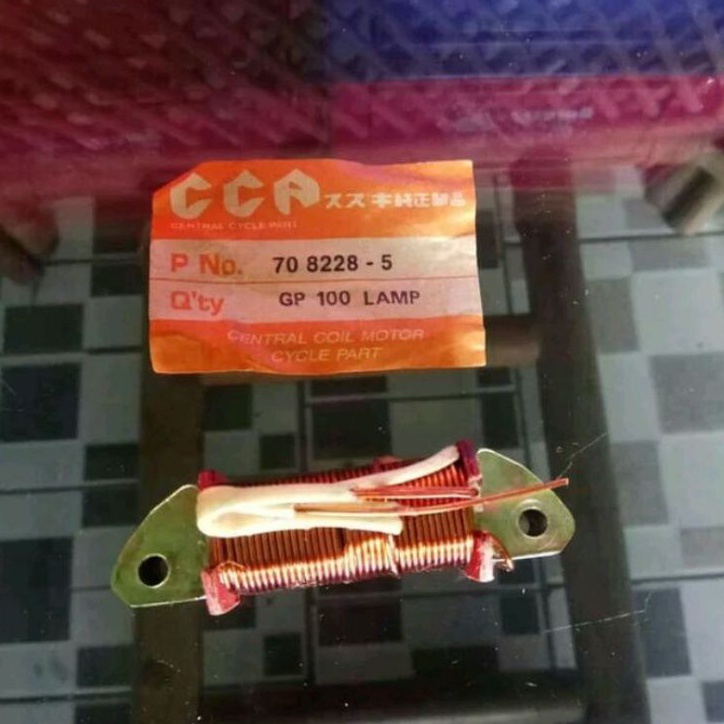 spull spul lampu Suzuki gp100 trs