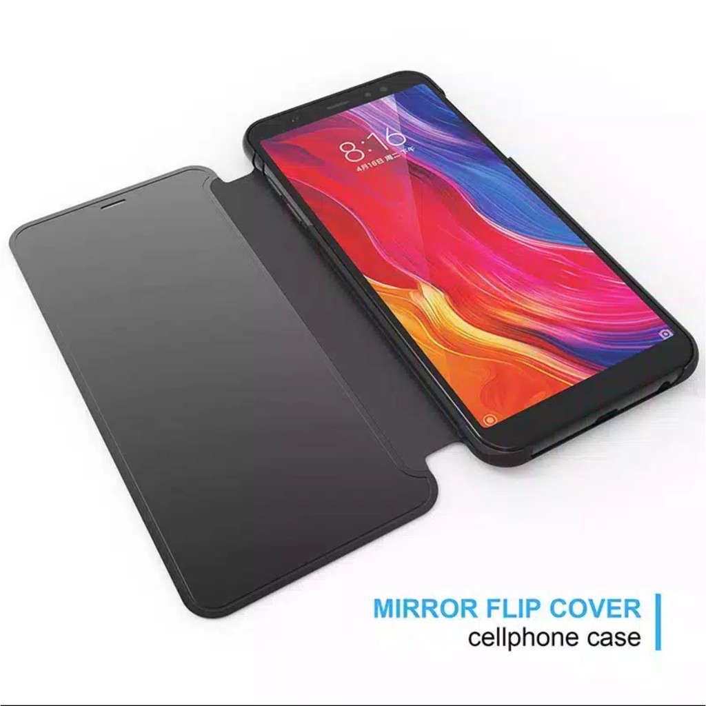 flip case clear view standing cover iphone x xs