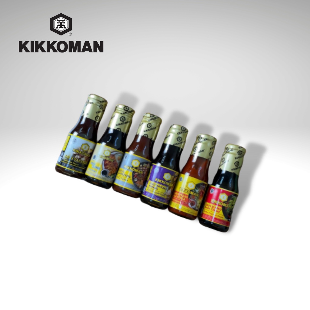 

KIKKOMAN SAUCE - SAUS MEREK KIKKOMAN