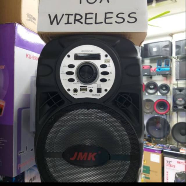 SPEAKER MEETING WIRELESS 8 INCH JMK Murah..