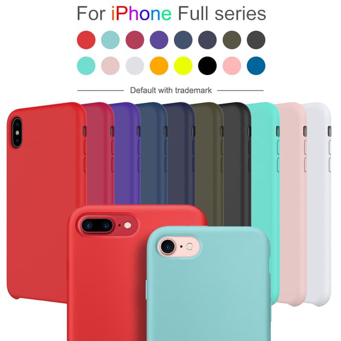 Silicon Case Iphone Xs Max / Iphone XS / X - Softcase Iphone Xs Max / XS / X Oem