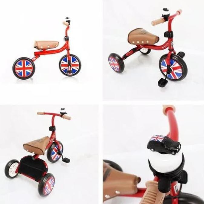 Sepeda Anak Roda Tiga Bicycle London Taxi Tricycle Trike Bike Impor