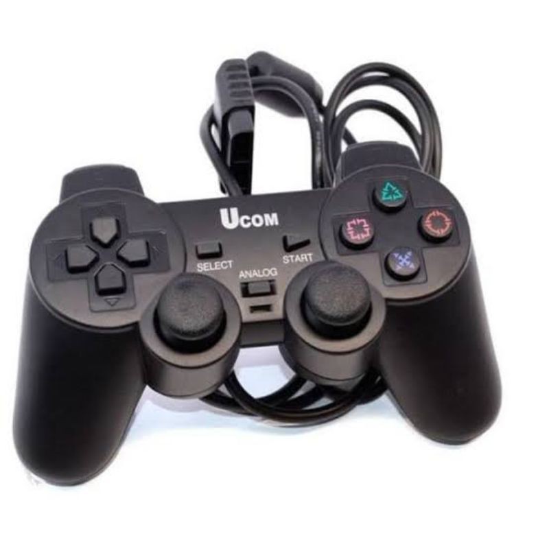 Gamepad / Joystick PC USB Single (Getar) - Black / Gamepad Ucom