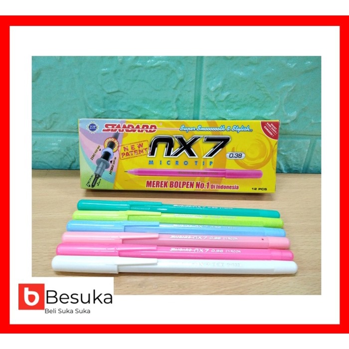 

Spesial Ballpoint Standart Nx7 0.38 Mm (Blue) Berkualitas