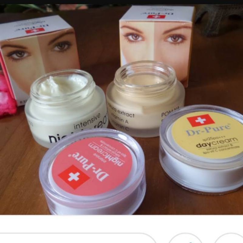 DR-PURE Day Cream/ Dr Pure Night Cream