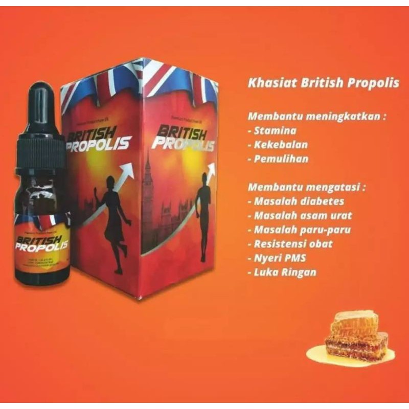 British Propolis Suplemen dan Terapi untuk Dewasa Anak-Anak Original