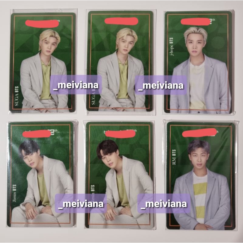 PC Toko hijau BTS Suga / Jhope / Jimin / RM