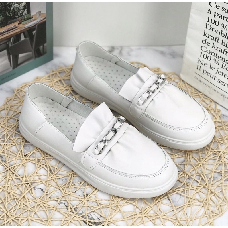 Sneakers W2139 sepatu sendal wanita import realpict