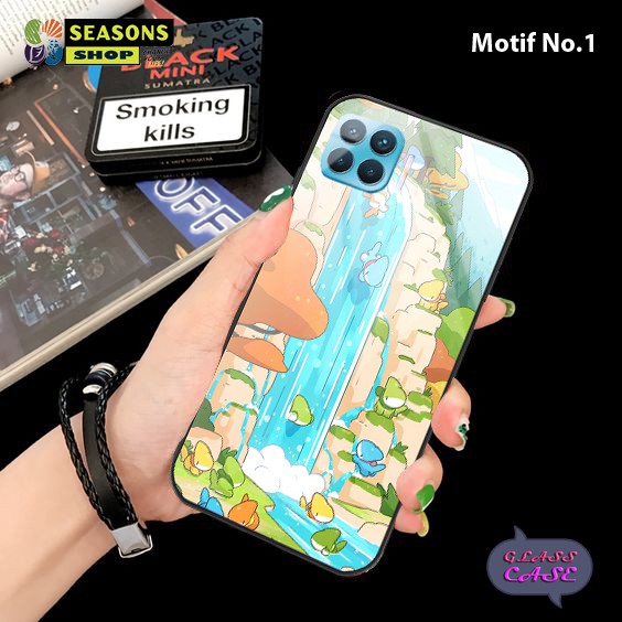 KC134 Case Kaca Redmi Note9 Note10 Note7 9T 9C 9A Poco M3 Note5A Note5 8A 8 7A 7 6 6a 5A A