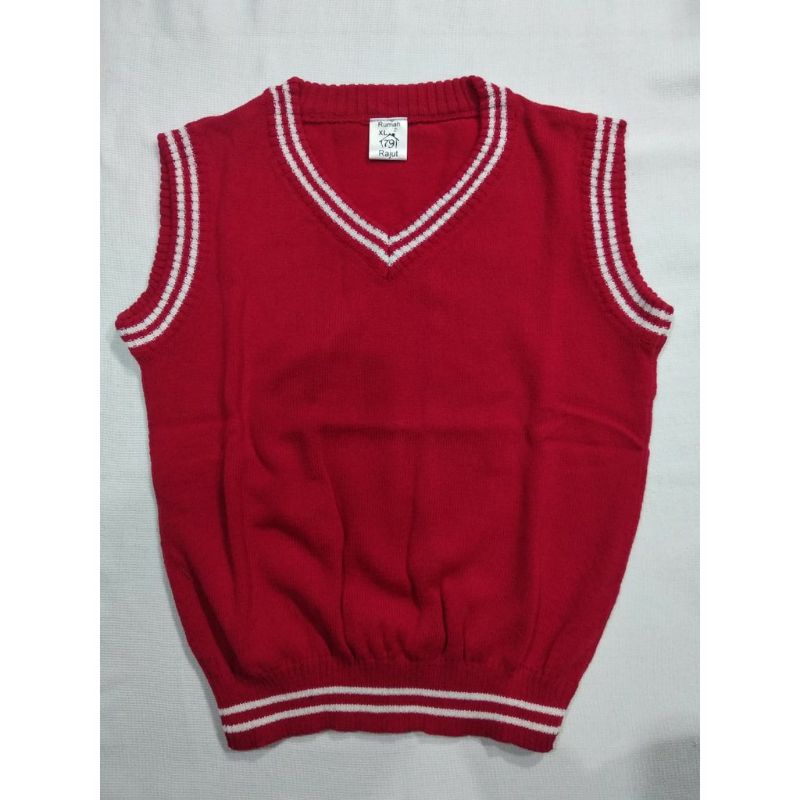 Rompi Rajut Anak Terbaru Spesial Hari Kemerdekaan / Rompi Anak HUT RI / Rompi Anak Kemerdekaan / Pakaian Merah Putih / Baju Merah Putih / Fashion Merah Putih /  Rompi Merah Putih / Pakaian Kemerdekaan / Baju Kemerdekaan / Pakaian Kemerdekaan