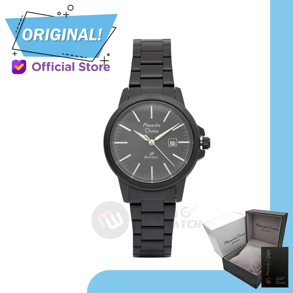 Jam Tangan Wanita Analog Alexandre Christie 1008LD AC1008 AC 1008 LD 1008 LDBIPBA Original Garansi R