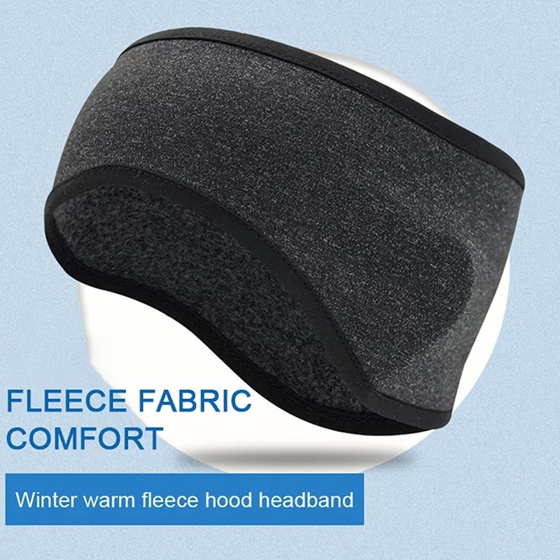 Headband Fleece Full Cover telinga hangat