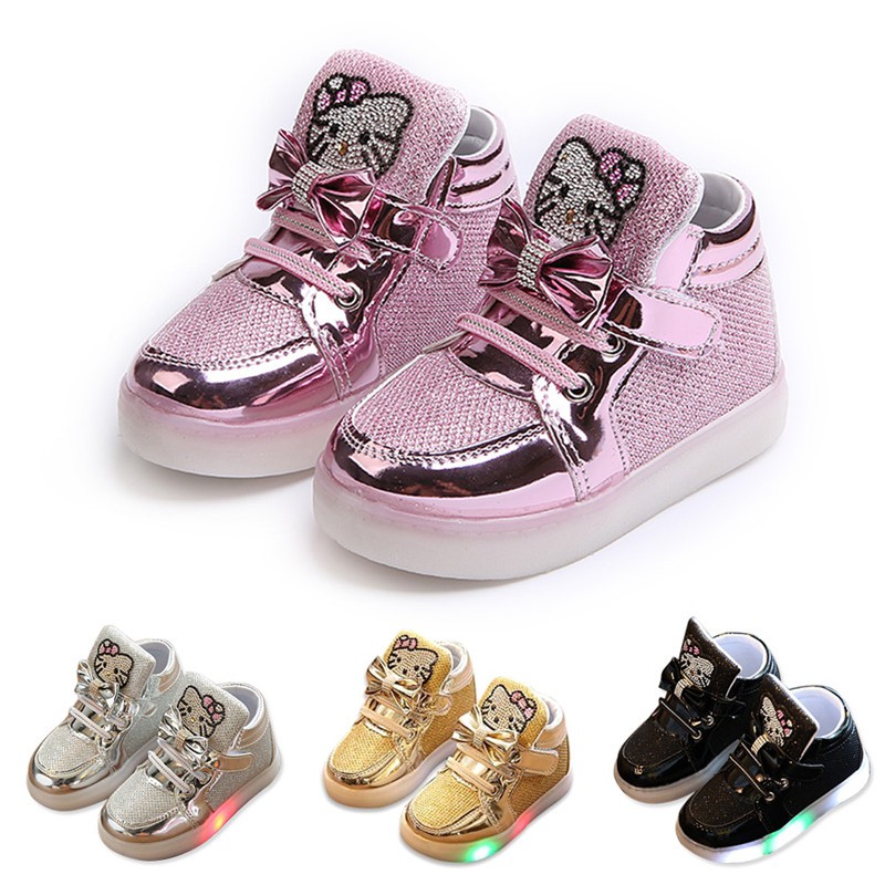 led platform sneakers