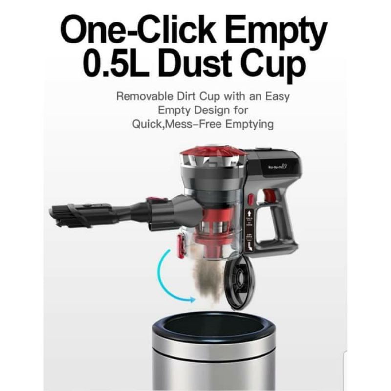 Kurumi Cordless Stick Vacuum Cleaner KV05