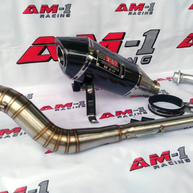 Knalpot Racing Yoshimura R11 New R15 V2 V3 Vva Vixion Nva Nvl R Byson Xabre MT15 Gsx 150 Satria FU