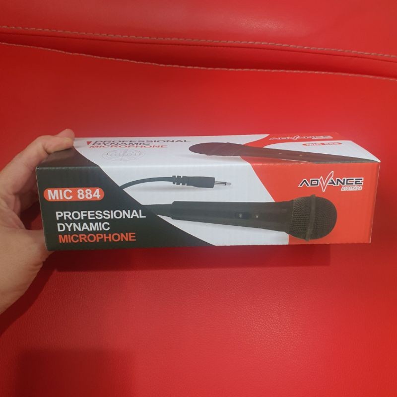 Microphone kabel Advance 884 Dengan kualitas Terbaik