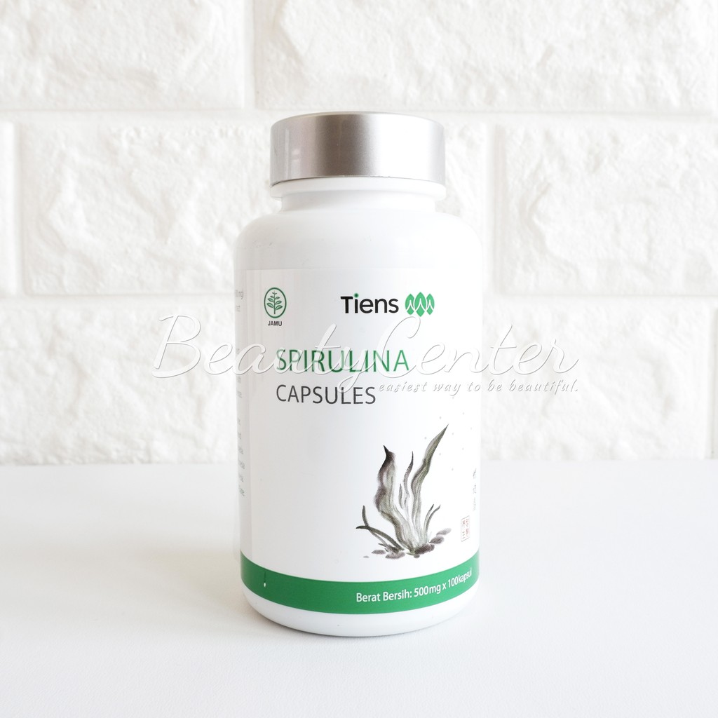 Tiens Spirulina Capsules / Masker Wajah Spirulina Tiens Original