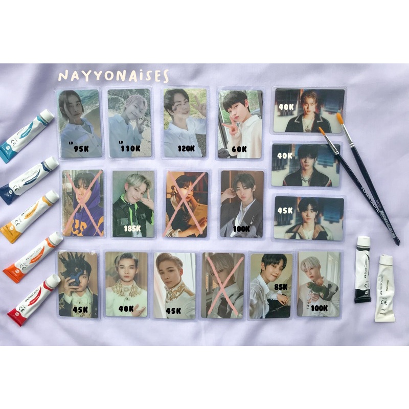 PC ENHYPEN (jungwon bunga, sunghoon peniti, sunoo doll, dll)