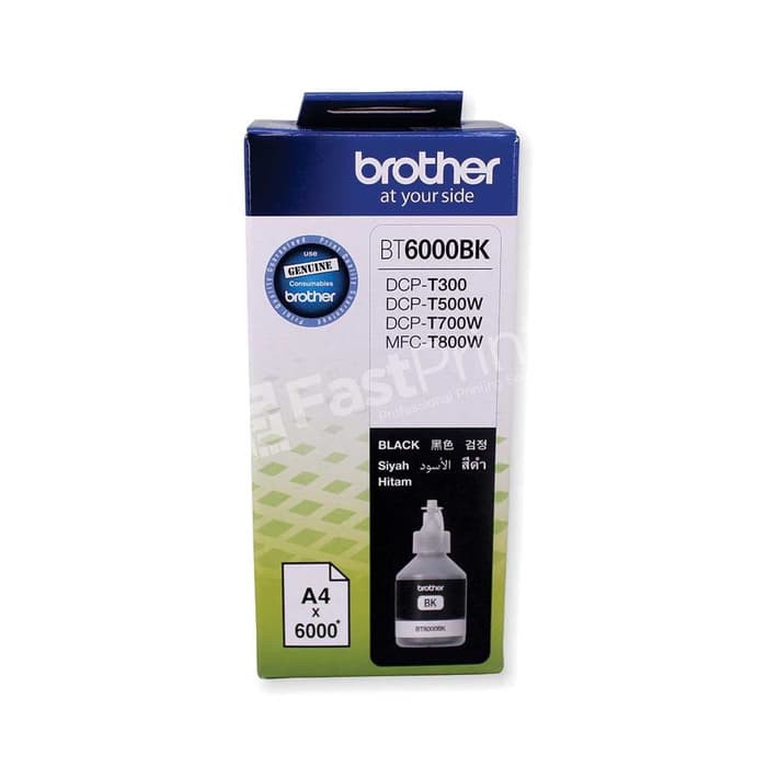 Tinta Brother BT-6000BK Black