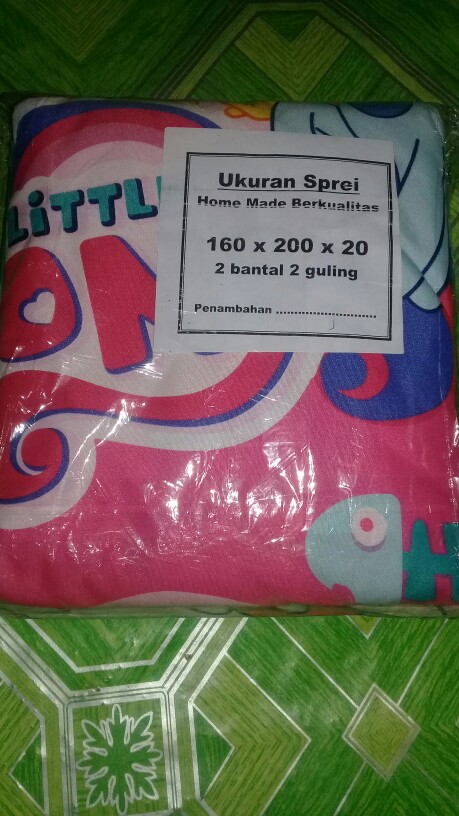 Sprei Homemade Litle Pony