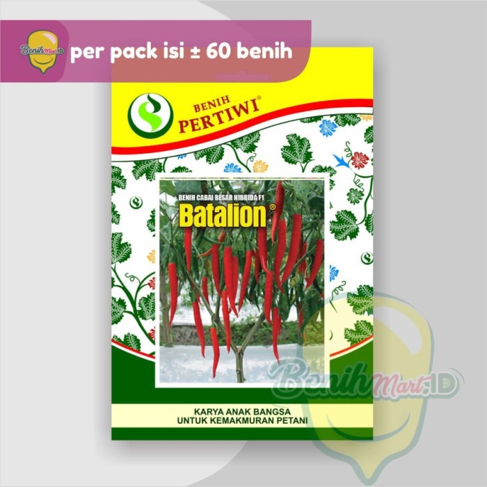 Benih Cabe Besar Hibrida BATALION - Benih Pertiwi