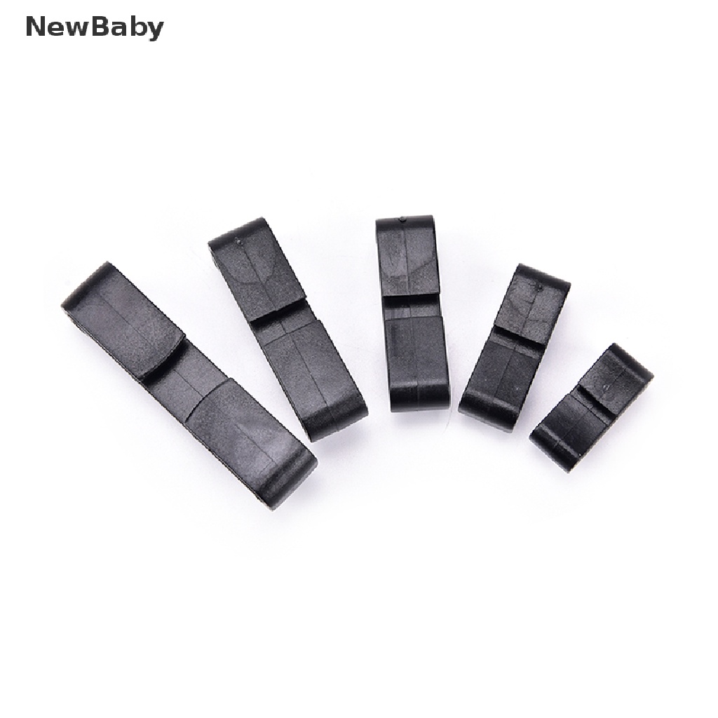 Newbaby 5pcs Klip Gesper Plastik Taktis Untuk Strap Webbing Tas Backpack outdoor