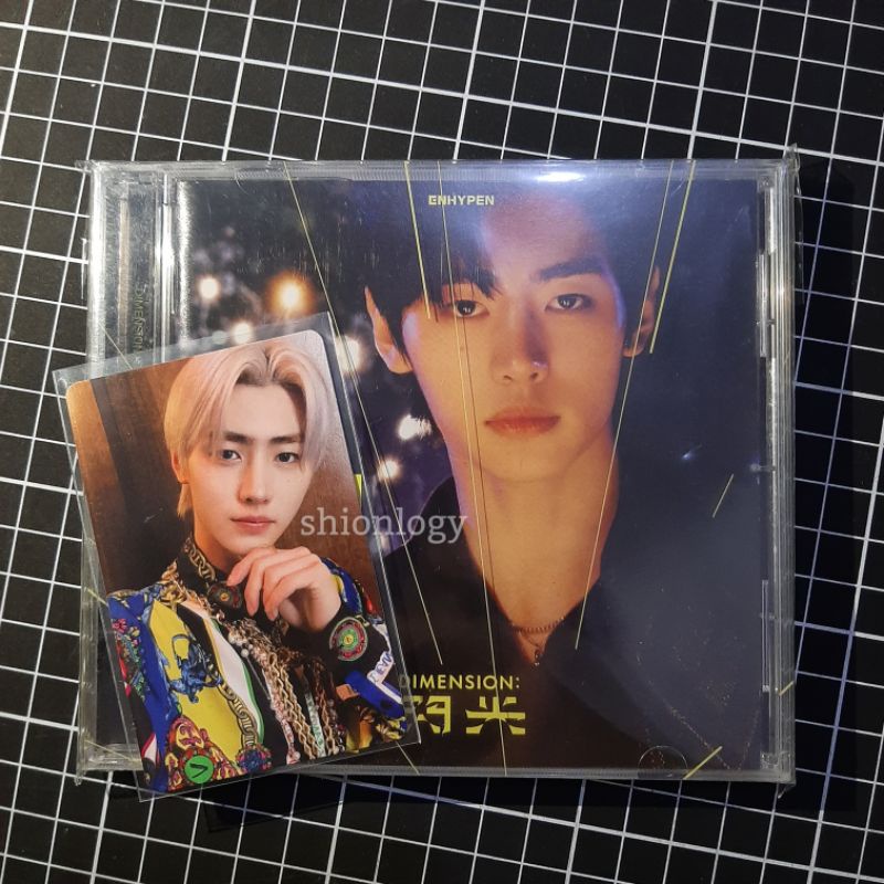 ENHYPEN Album Photocard Sunghoon Solo Jacket Senkou Batik Fullset Unsealed Soljack PC