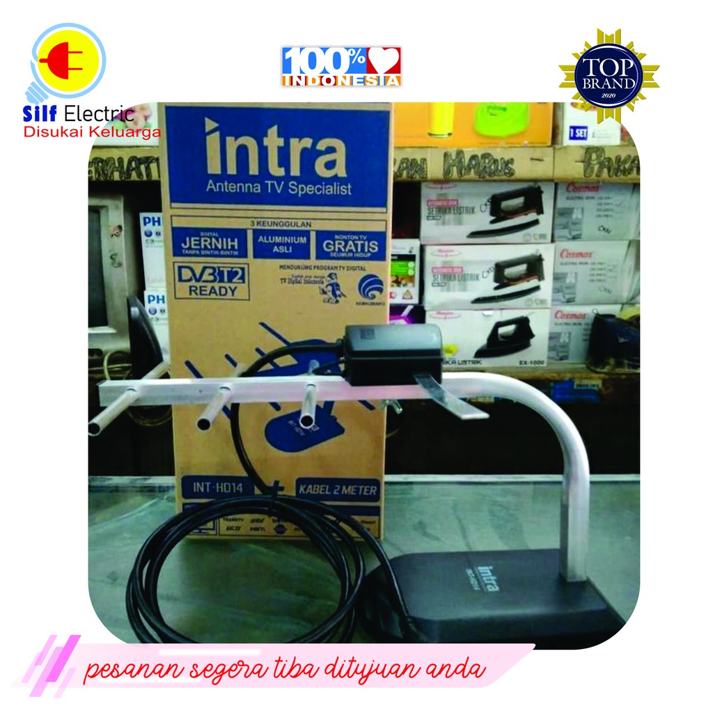 Antena TV Indoor Digital INTRA INT-HD14 Best FOR LCD &amp; LED TV