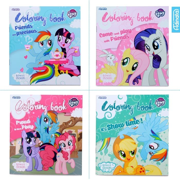 Coloring Book MY LITTLE PONY SMALL Buku Edukasi Adinata goody bag anak