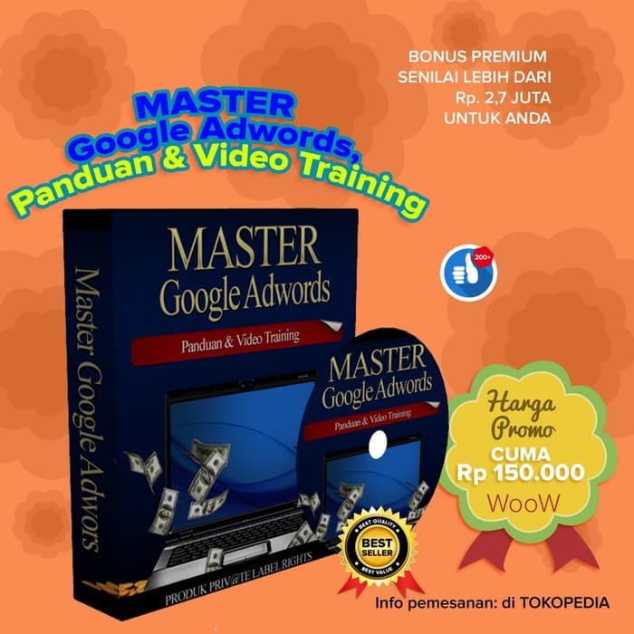 Master Google Adwords | PLR | Panduan &amp- Video Training