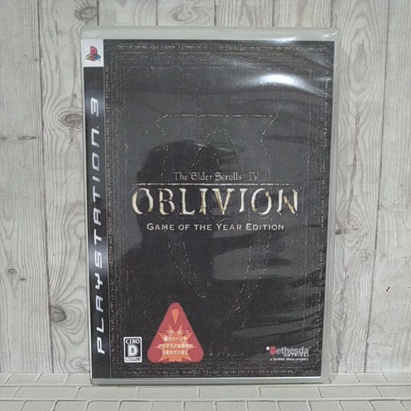 BD  KASET ORIGINAL PS3 The Elder Scroll IV Oblivion GOTY Jpn Bahasa Jepang