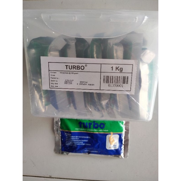 TURBO 50 Gram/100 Gram - Meningkatkan Produksi Telur Pada Bebek