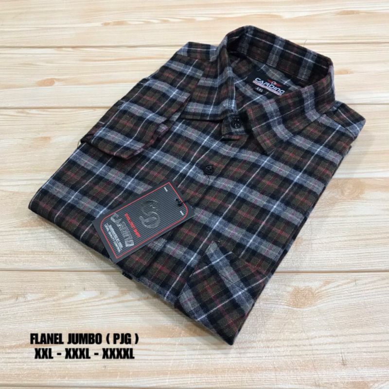 flanel pria jumbo panjang  XXL XXXL XXXXL - kemeja flanel big size lengan panjang premium - flanel jumbo lengan panjang import motif kotak kotak distro terbaru 2022 2xl 3xl 4xl