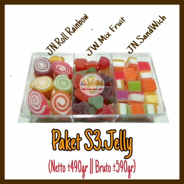 

Paket jelly Toplea Sekat 3