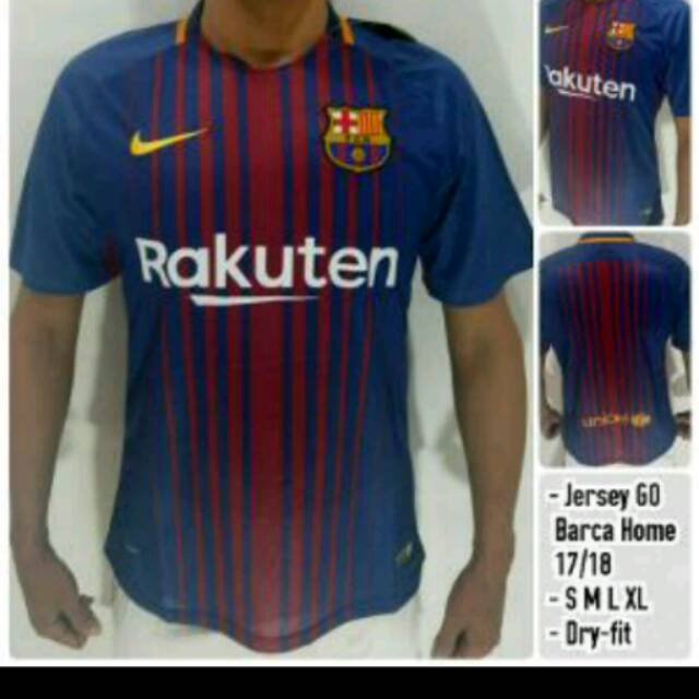 Jersey Grade Ori Barca Barcelona Home 2017 2018