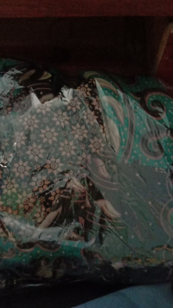 Maura Cople - Sania Ruffle Batik Cople Jazy Gamis Syari - Gamis Kerah Jazz Motif Puser. Cs