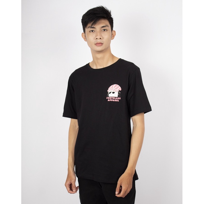 Fortglass SUSHI ADVENTURE Kaos Lengan Pendek Pria Kaos Distro Kaos Pria Kaos Unisex Tshirt Cowok By FortKlass