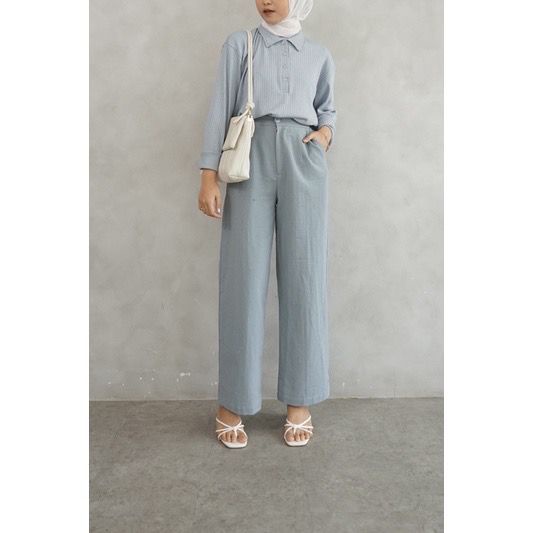 Kulot Linen Highwaist Seoul Kulot Linen Laura Slim Celana Kulot Linen Cullote / SEOUL Kulot Linen Pusatgrosir_solo Seoul Yuka Kulot Linen Highwaist Korean Style Hits Ootd Selebgram Fashion Kulot Terbaru Linen Panjang