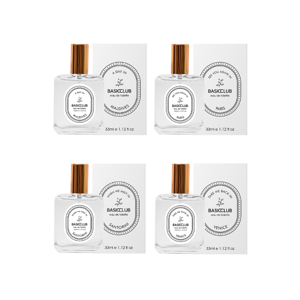 PARFUM BASICCLUB 35ml SERIES AROUND THE WORLD BPOM