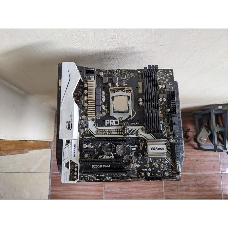 Mainboard Intel 1151 - AsRock B250M Pro 4 Bekas Normal