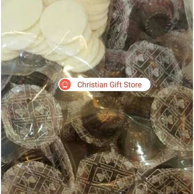 

ANGGUR HOSTI PERJAMUAN CUP isi 5